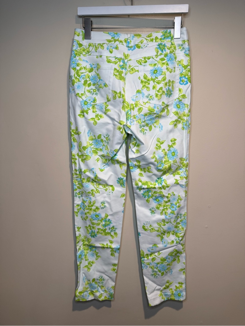 J. McLaughlin Dixie Floral print slim pants size 4 ? - Picture 7 of 8